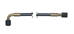 Gomax flex.Kältemittelleitung CCH150 DN4 1500mm 7/16"UNFgerade/90 Grad
